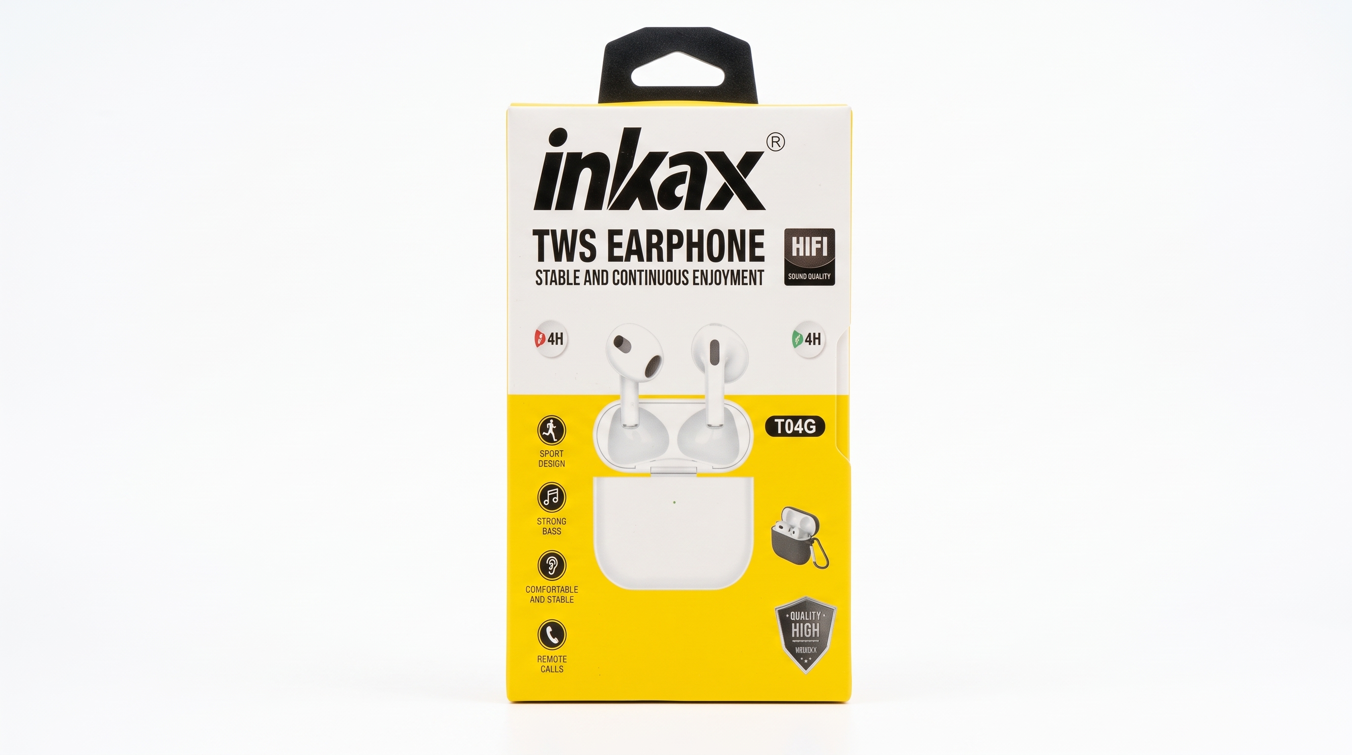 inkax T04G TWS Wireless Gaming Earphones